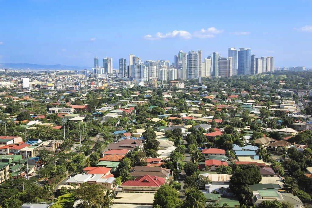 Overlooking manila view